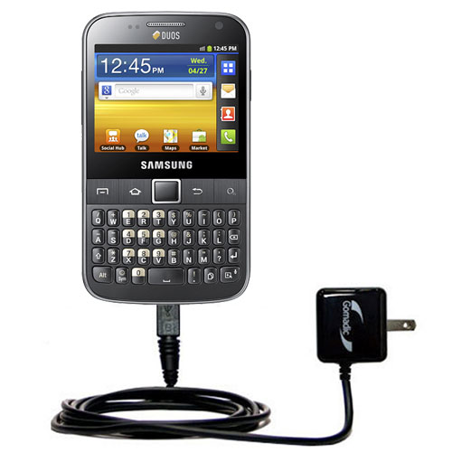Wall Charger compatible with the Samsung Galaxy Y Pro DUOS