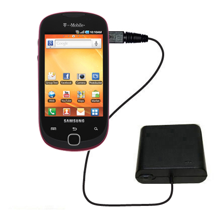 AA Battery Pack Charger compatible with the Samsung Gravity SMART