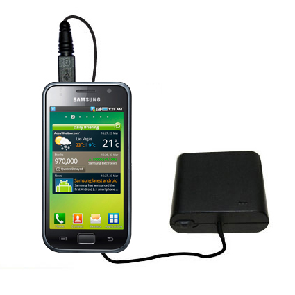 AA Battery Pack Charger compatible with the Samsung GT-I9000