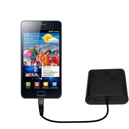 AA Battery Pack Charger compatible with the Samsung GT-I9103
