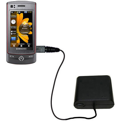 AA Battery Pack Charger compatible with the Samsung GT-S8300 S8300