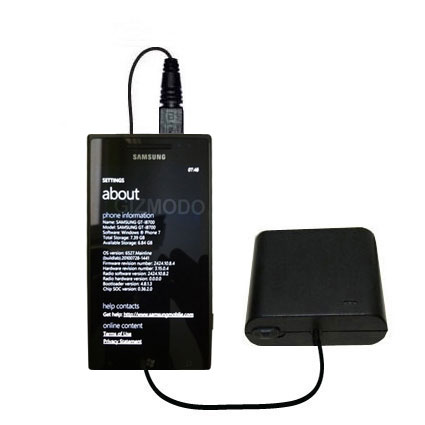 AA Battery Pack Charger compatible with the Samsung I8700