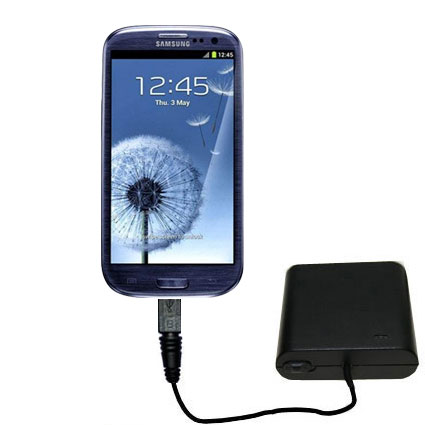 AA Battery Pack Charger compatible with the Samsung i9300