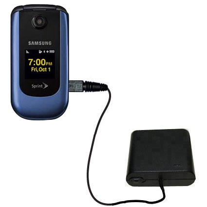 AA Battery Pack Charger compatible with the Samsung M360 / SPH-M360