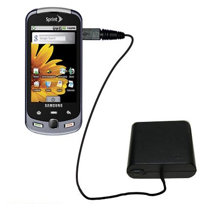 AA Battery Pack Charger compatible with the Samsung Moment