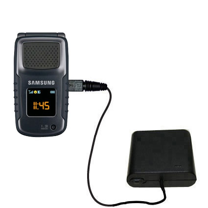 AA Battery Pack Charger compatible with the Samsung Rugby II III