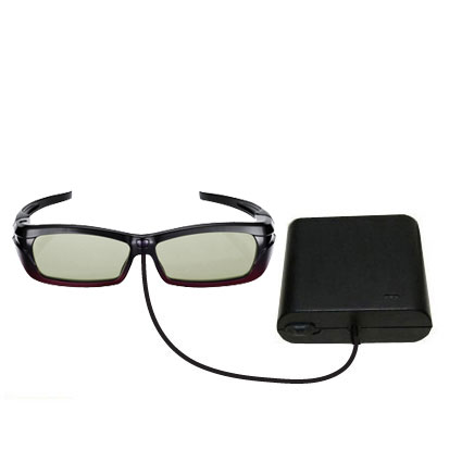 AA Battery Pack Charger compatible with the Samsung SSG-2200AR Rechargeable Adult 3D Glasses