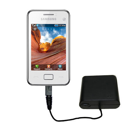AA Battery Pack Charger compatible with the Samsung Star 3 DUOS