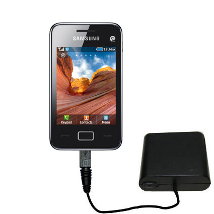 AA Battery Pack Charger compatible with the Samsung Star 3