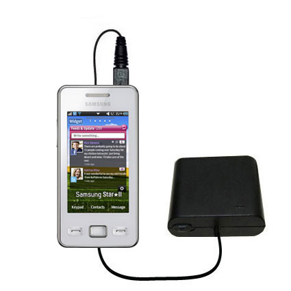 AA Battery Pack Charger compatible with the Samsung Star II