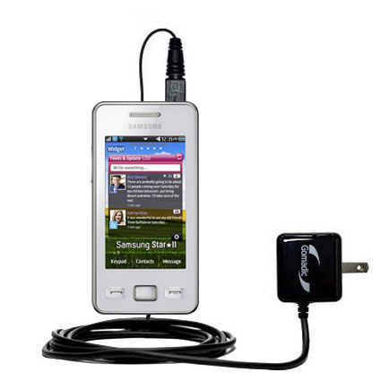 Wall Charger compatible with the Samsung Star II