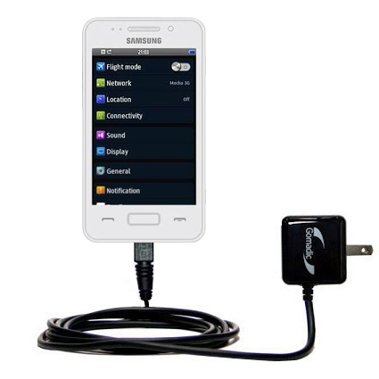 Wall Charger compatible with the Samsung Wave 725