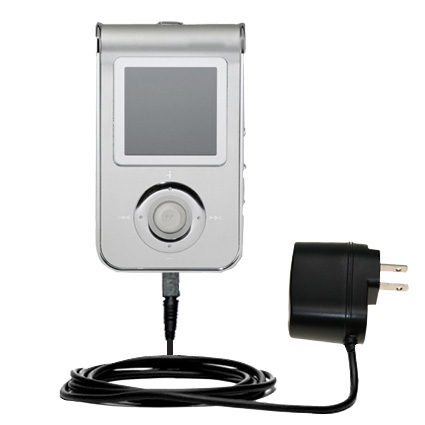 Wall Charger compatible with the Samsung Yepp YP-T7JZ