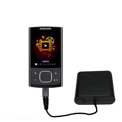 AA Battery Pack Charger compatible with the Samsung YP-R0 Digital Media Player
