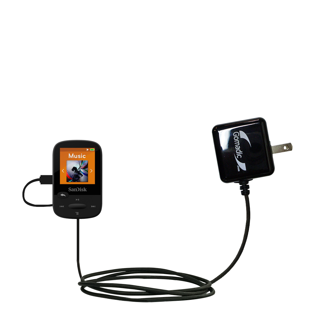 Wall Charger compatible with the Sandisk Clip Sport