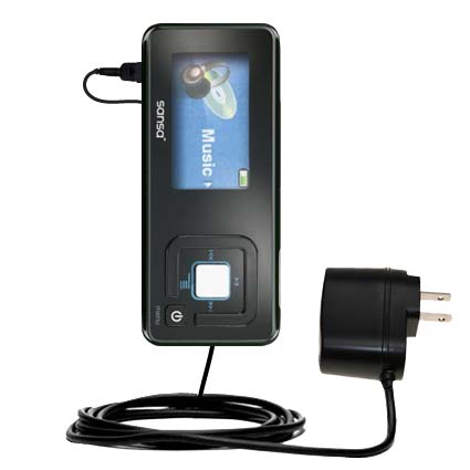 Wall Charger compatible with the Sandisk Sansa c240