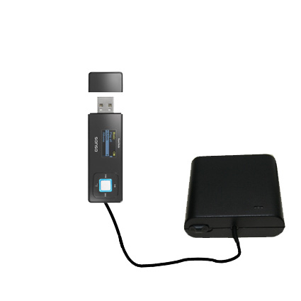 AA Battery Pack Charger compatible with the Sandisk Sansa Express