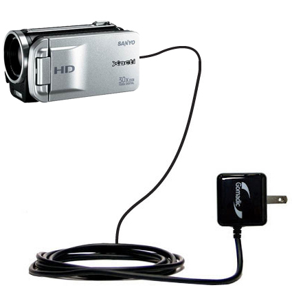 Wall Charger compatible with the Sanyo Camcorder VPC-TH1