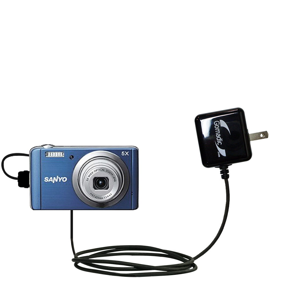 Wall Charger compatible with the Sanyo Xacti VPC-E1600TP