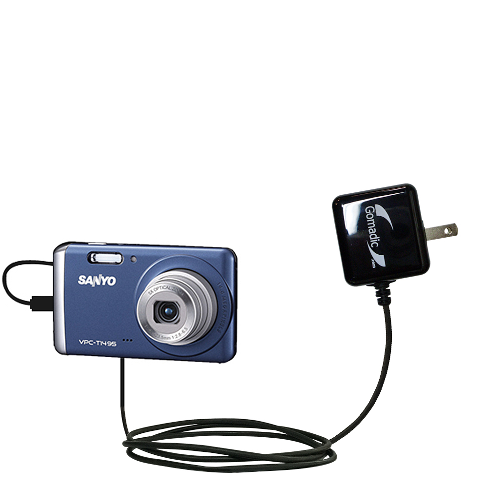 Wall Charger compatible with the Sanyo Xacti VPC-T1495
