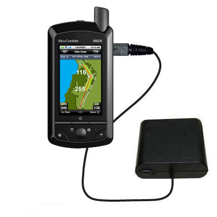 AA Battery Pack Charger compatible with the SkyGolf SkyCaddie SGX