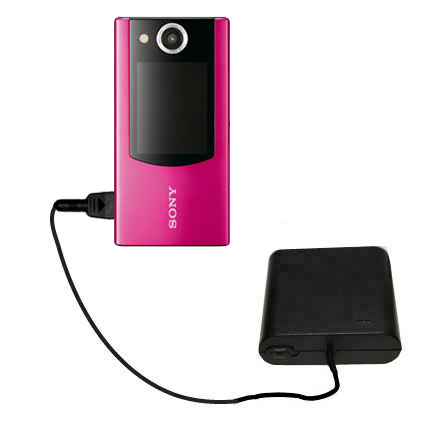 AA Battery Pack Charger compatible with the Sony Bloggie Duo