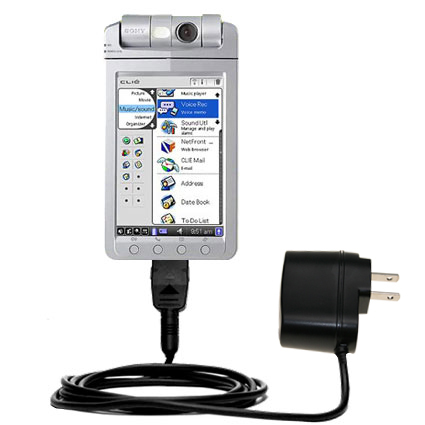 Wall Charger compatible with the Sony Clie NX73V