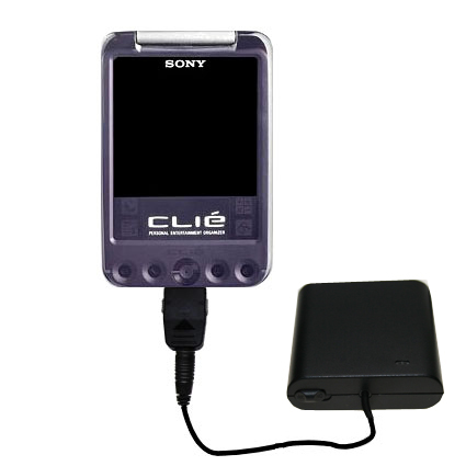 AA Battery Pack Charger compatible with the Sony Clie SJ33