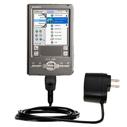 Wall Charger compatible with the Sony Clie TJ27