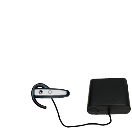 AA Battery Pack Charger compatible with the Sony Ericsson Bluetooth Headset HBH-65
