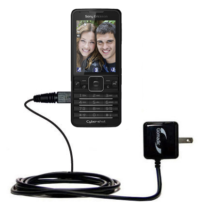 Wall Charger compatible with the Sony Ericsson C901 / C901A