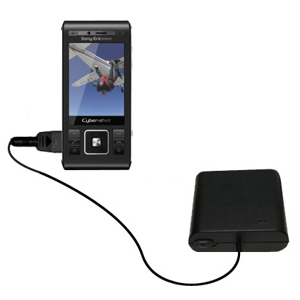 AA Battery Pack Charger compatible with the Sony Ericsson C905
