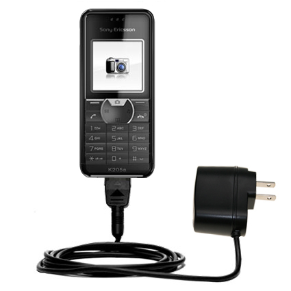 Wall Charger compatible with the Sony Ericsson k205a