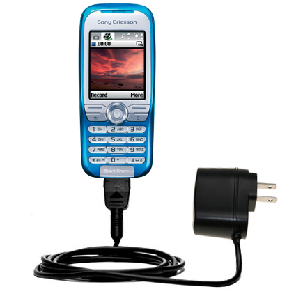 Wall Charger compatible with the Sony Ericsson K500c