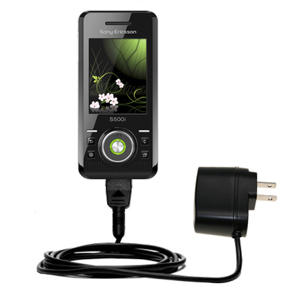 Wall Charger compatible with the Sony Ericsson S500i