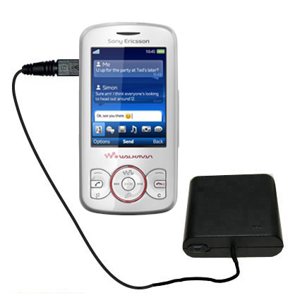 AA Battery Pack Charger compatible with the Sony Ericsson Spiro a