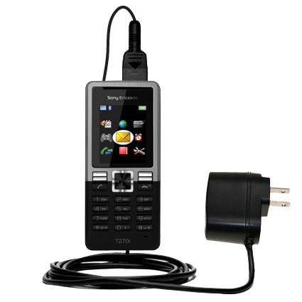 Wall Charger compatible with the Sony Ericsson T270