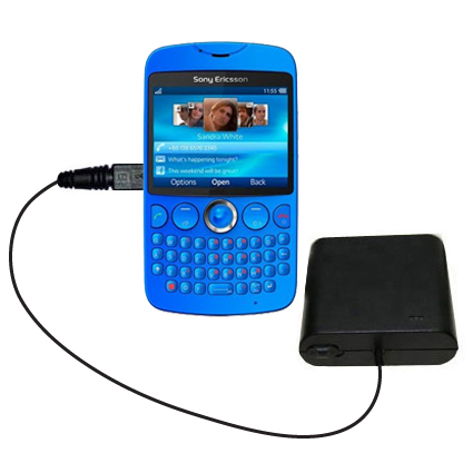 AA Battery Pack Charger compatible with the Sony Ericsson txt Pro