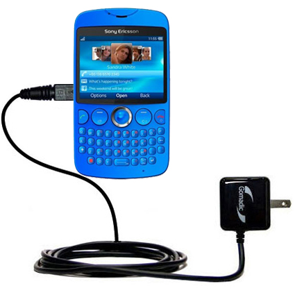 Wall Charger compatible with the Sony Ericsson txt Pro