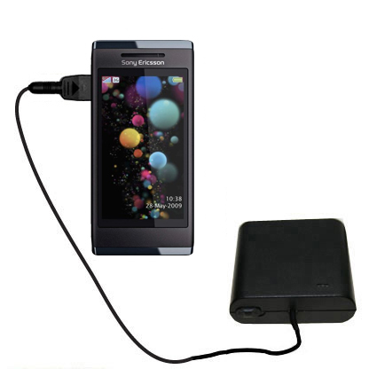 AA Battery Pack Charger compatible with the Sony Ericsson U10i