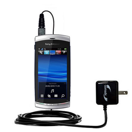 Wall Charger compatible with the Sony Ericsson Vivaz 2