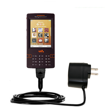 Wall Charger compatible with the Sony Ericsson W950i