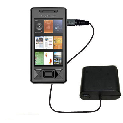 AA Battery Pack Charger compatible with the Sony Ericsson Xperia arc
