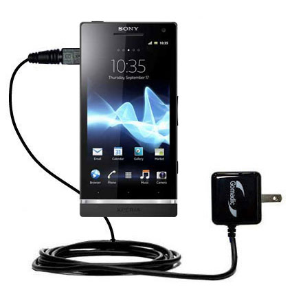 Wall Charger compatible with the Sony Ericsson Xperia ion
