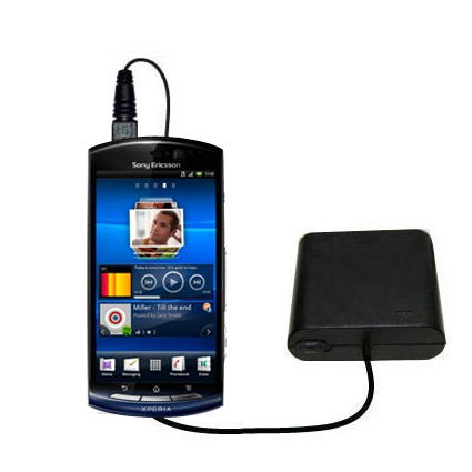 AA Battery Pack Charger compatible with the Sony Ericsson Xperia neo V