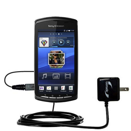 Wall Charger compatible with the Sony Ericsson Xperia Play