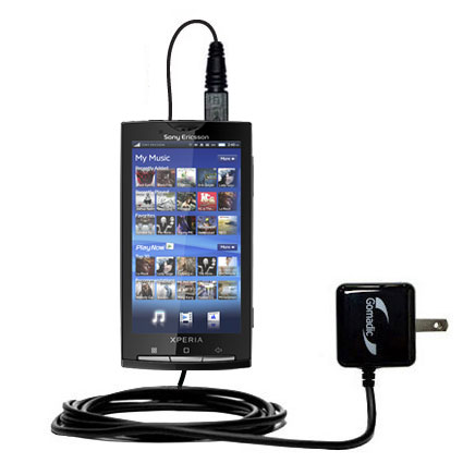 Wall Charger compatible with the Sony Ericsson Xperia X10