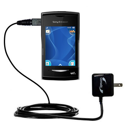 Wall Charger compatible with the Sony Ericsson Yendo Yendo A