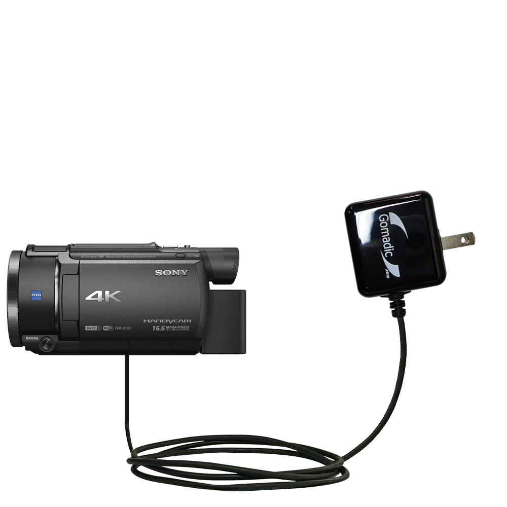 Wall Charger compatible with the Sony FDR-AX53 / FDR-AX50