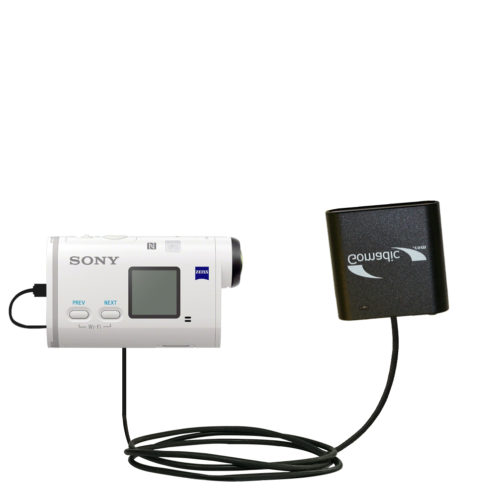 AA Battery Pack Charger compatible with the Sony FDR-X1000V